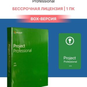 Microsoft Project Professional 2019 Win English Medialess (D87-07425)