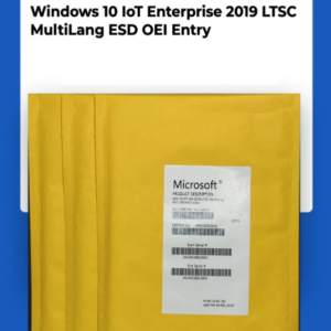 Microsoft Windows 10 IoT Enterprise 2019 LTSC MultiLang ESD OEI Entry (MUV-00004)